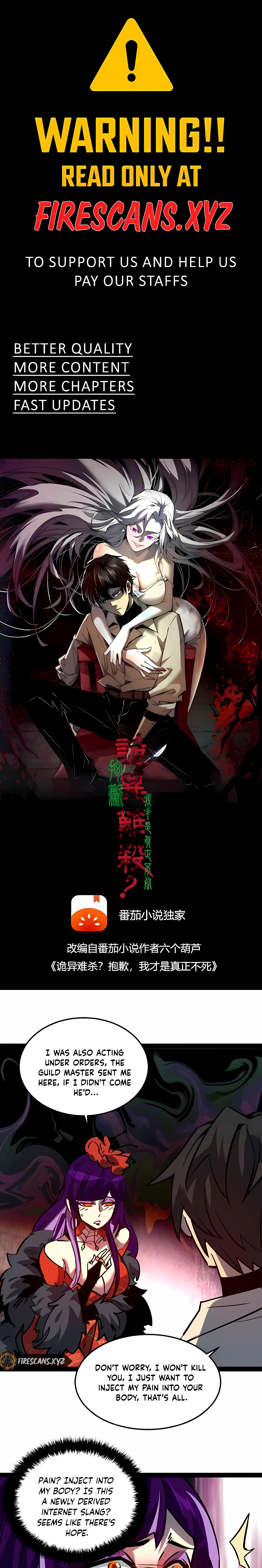 Weird And Hard To Kill? Sorry, I'm The Real Immortal Chapter 102 1